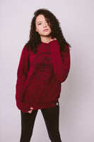 Crew Neck - Sweatshirt - Red