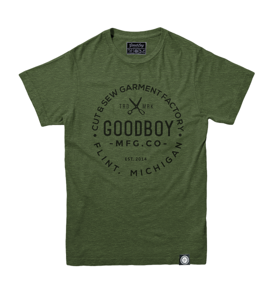 Crew Neck T-Shirt - Green