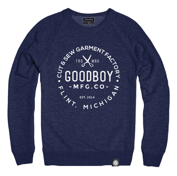 Crew Neck - Sweatshirt - Navy