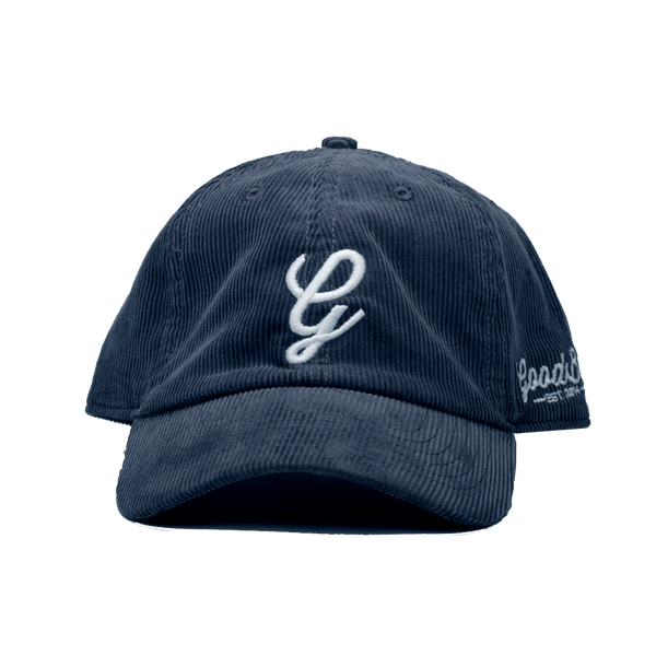 Corduroy Dad Hat-Navy