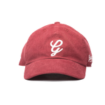 Corduroy Dad Hat-Maroon