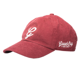 Corduroy Dad Hat-Maroon