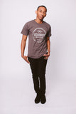 Crew Neck T-Shirt - Brown