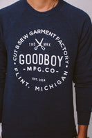 Crew Neck - Sweatshirt - Navy