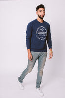 Crew Neck - Sweatshirt - Navy