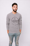 Crew Neck - Sweatshirt - Grey/Charcoal