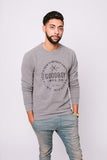 Crew Neck - Sweatshirt - Grey/Charcoal